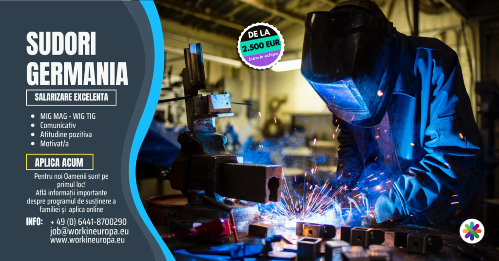 locuri de munca sudori Germania