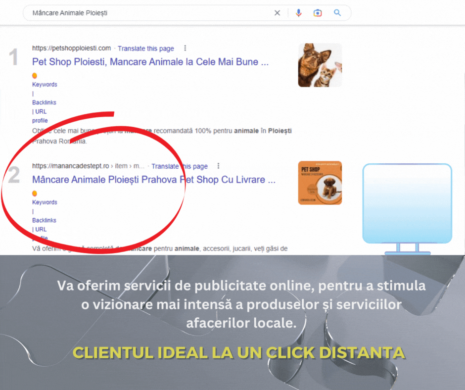 CLIENTUL IDEAL LA UN CLICK DISTANTA