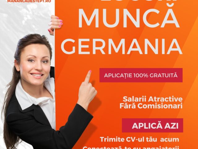 Descoperă Locuri de Muncă Populare în Germania