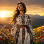 ii rochii bluze traditionale IIANA